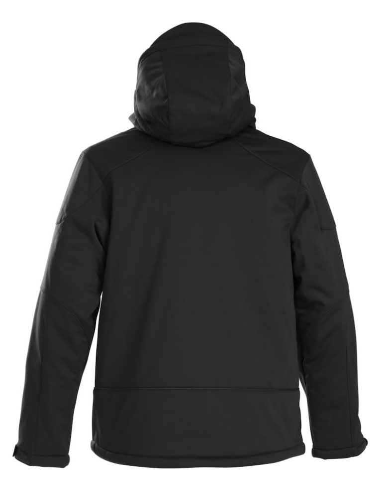 2261035 Padded Softshell SKELETON 900 zwart