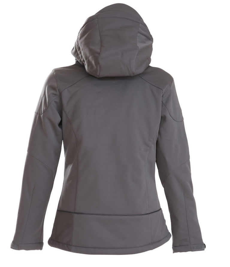 2261041 Padded Softshell SKELETON LADY 935 staalgrijs