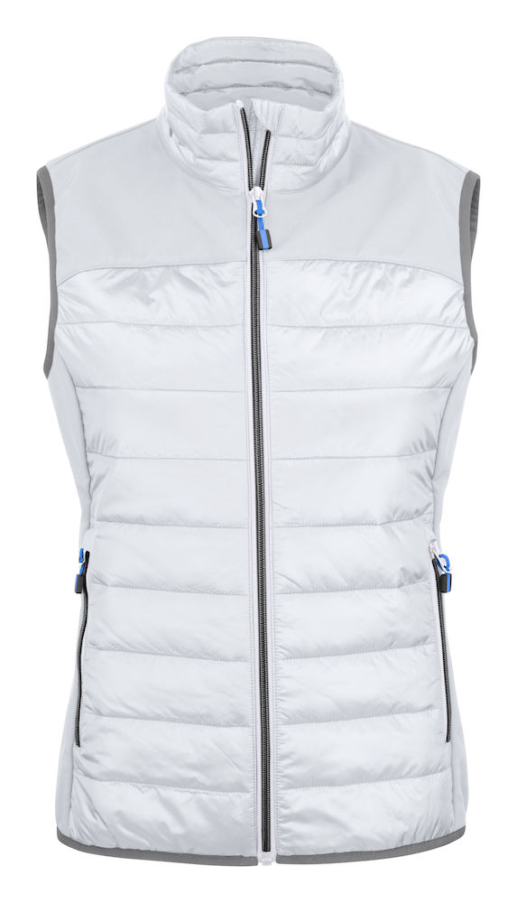 2261064 quilted vest EXPEDITION LADY-100 wit