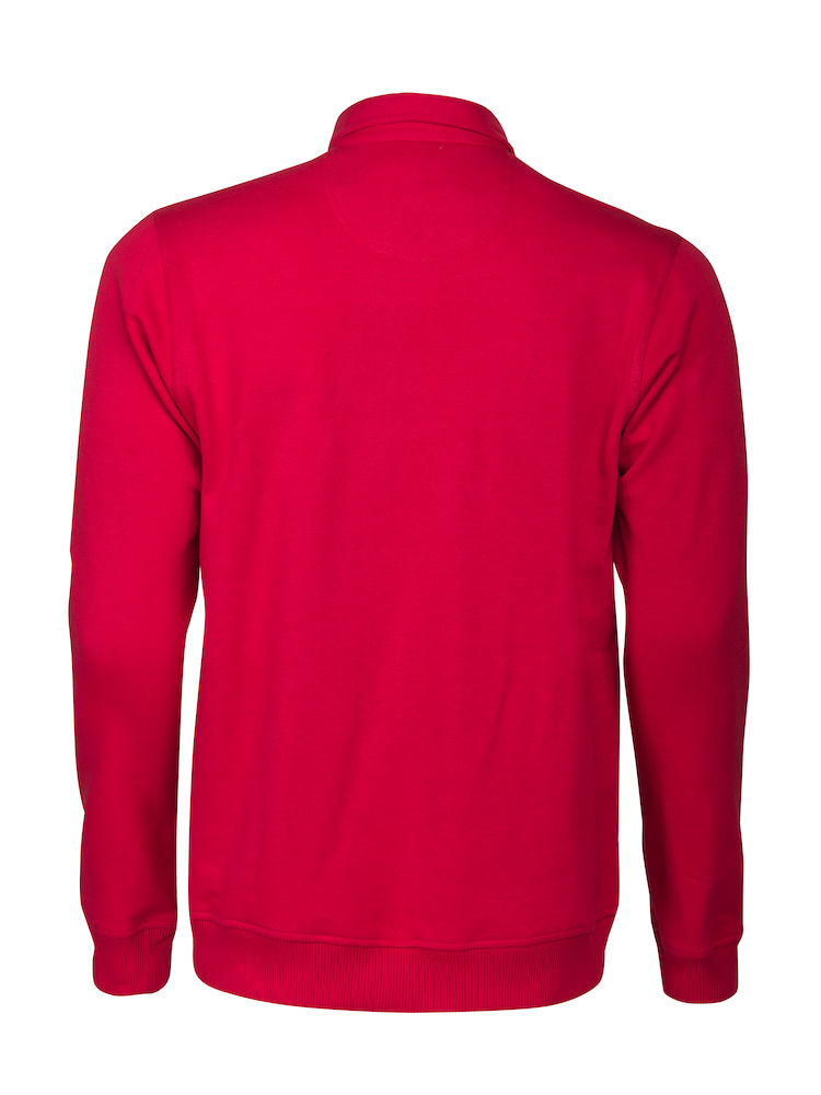 2262040 Poloneck sweater HOMERUN 400 rood