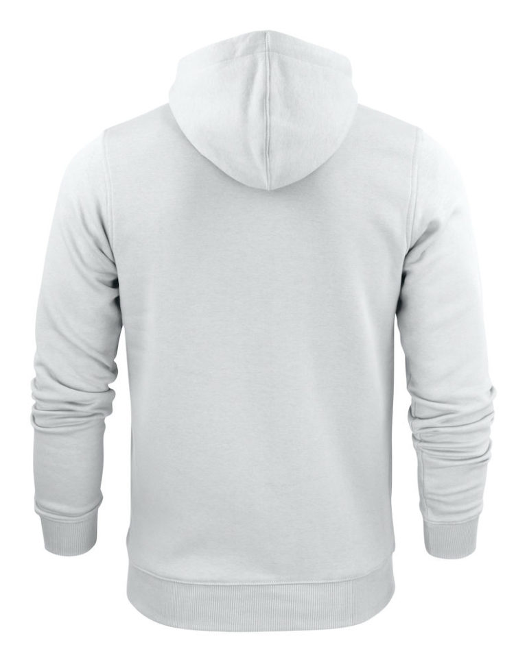 2262051 Hooded sweat jacket OVERHEAD 100 wit