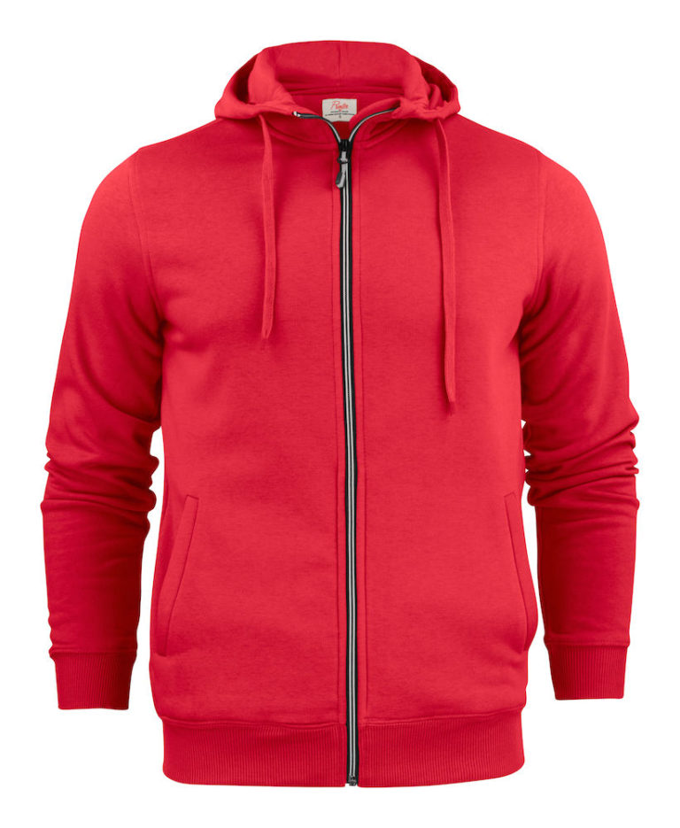 2262051 Hooded sweat jacket OVERHEAD 400-rood