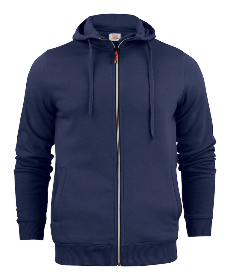 2262051 Hooded sweat jacket OVERHEAD 600 marine