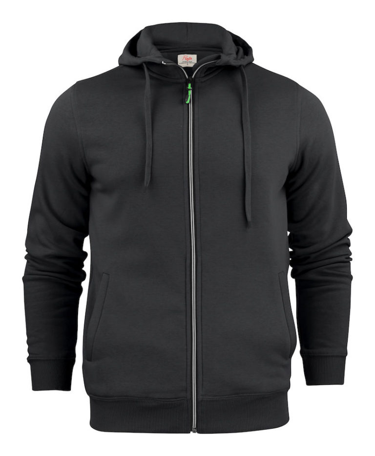 2262051 Hooded sweat jacket OVERHEAD 900 zwart