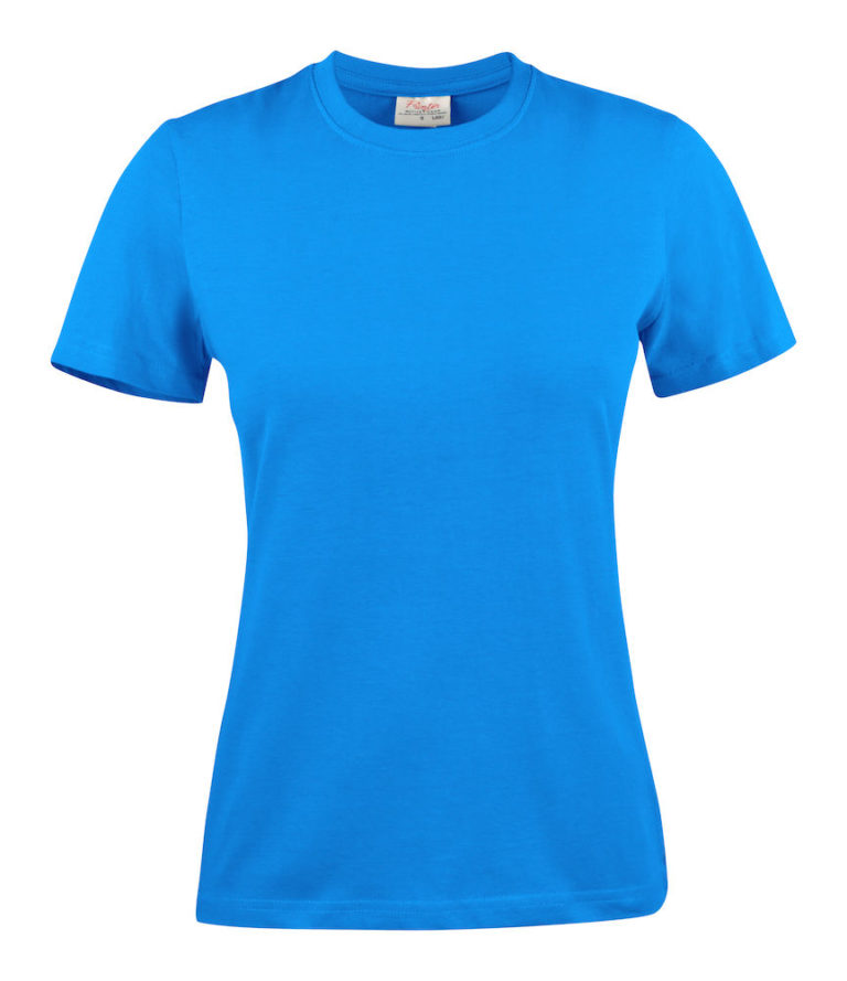 2264014 T-shirt HEAVY T LADY 632 oceaanblauw