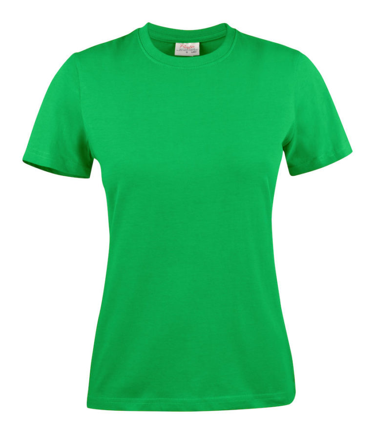 2264014 T-shirt HEAVY T LADY 728 frisgroen