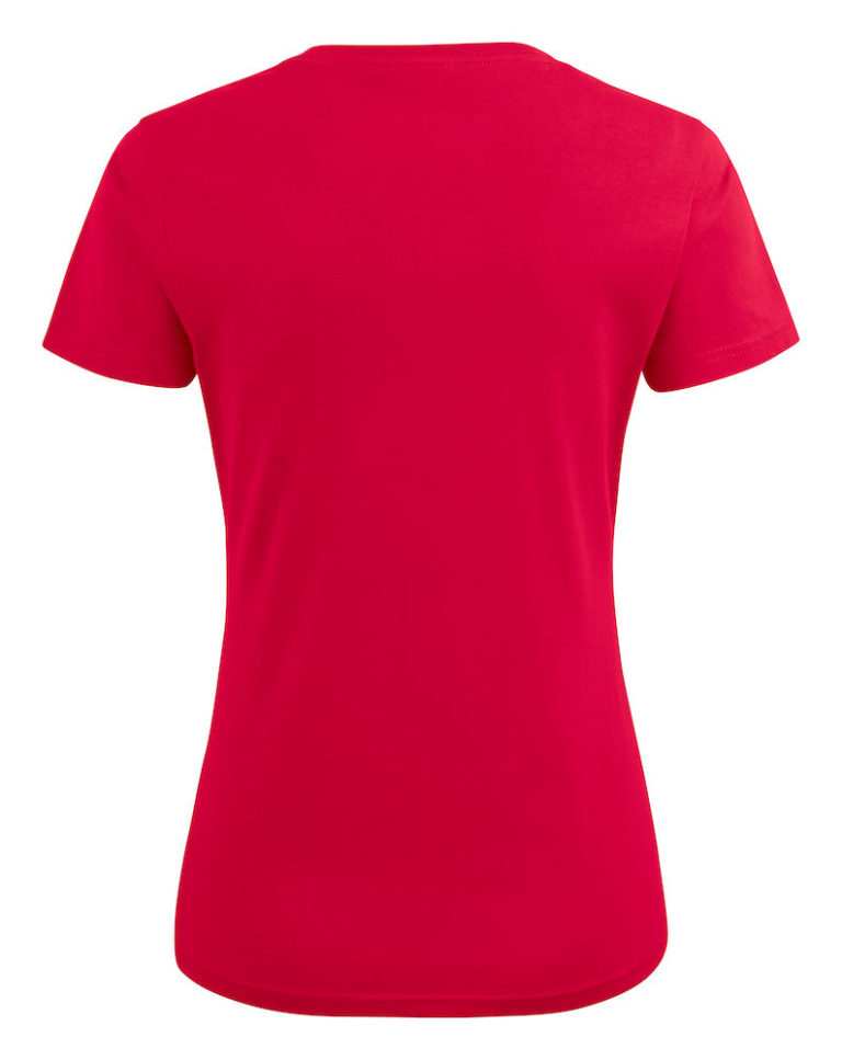 2264025 T-shirt HEAVY V-NECK LADY 400 rood