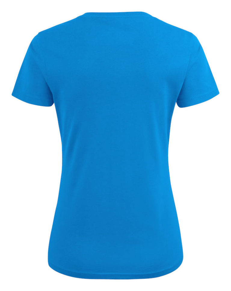 2264025 T-shirt HEAVY V-NECK LADY 632 oceaanblauw
