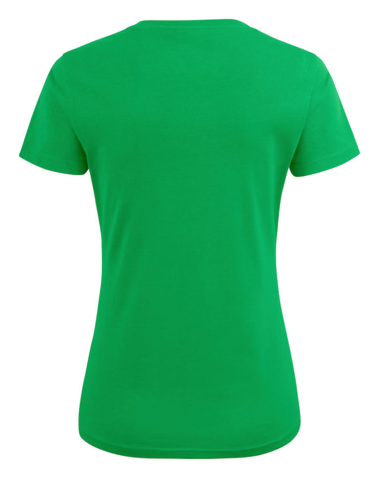 2264025 T-shirt HEAVY V-NECK LADY 728 FRISGROEN