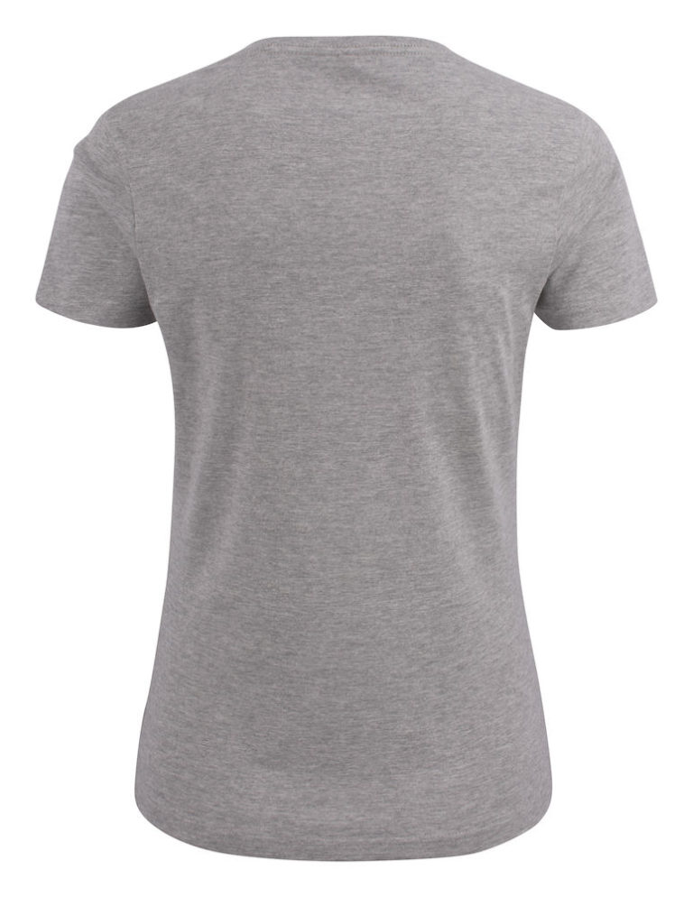 2264025 T-shirt HEAVY V-NECK LADY 120 grey melange