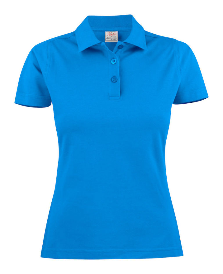 2265009 poloshirt PIQUE LADY 632 oceaanblauw