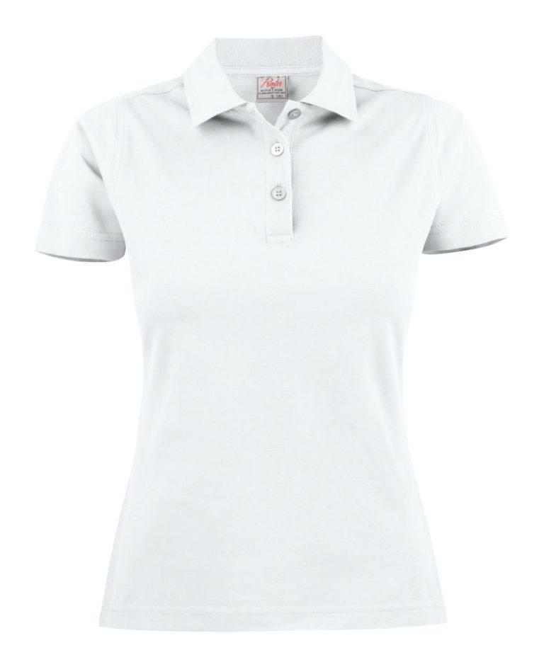 2265009 poloshirt PIQUE LADY 100 wit