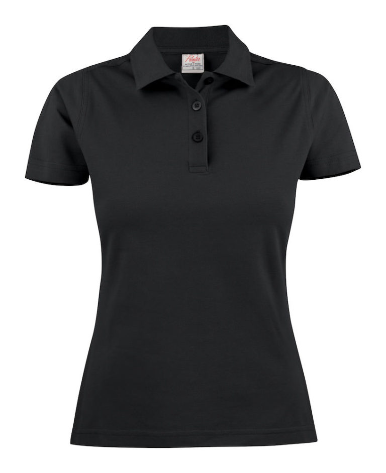 2265009 poloshirt PIQUE LADY 900 zwart