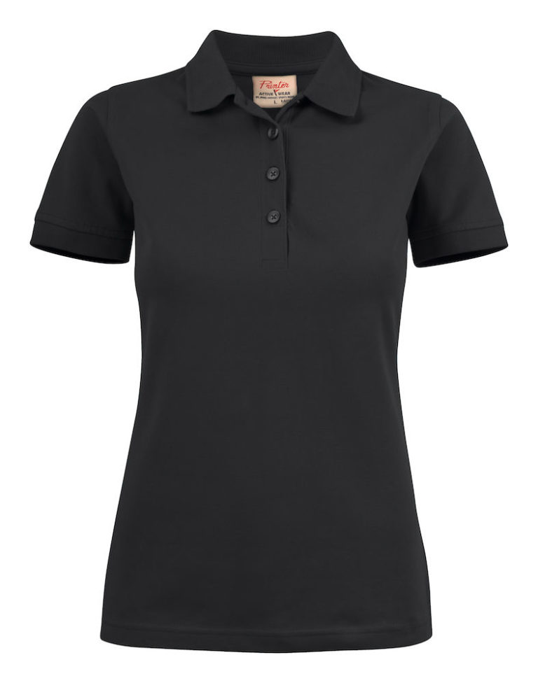 2265021 poloshirt SURF STRETCH LADY 900 zwart