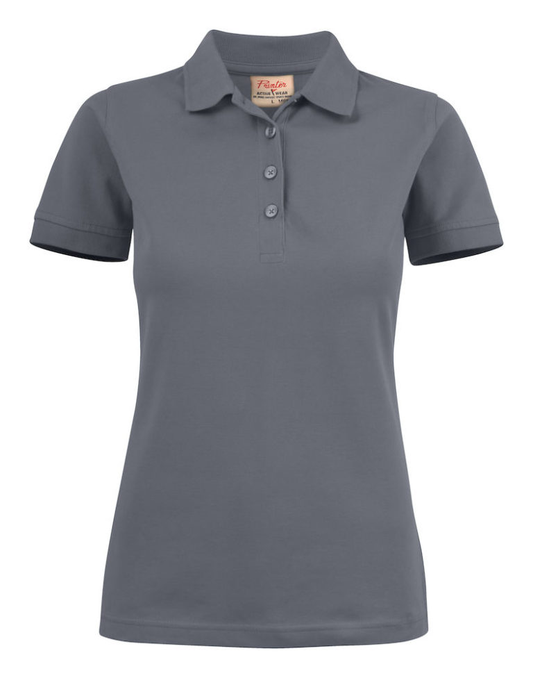 2265021 poloshirt SURF STRETCH LADY 935 staalgrijs