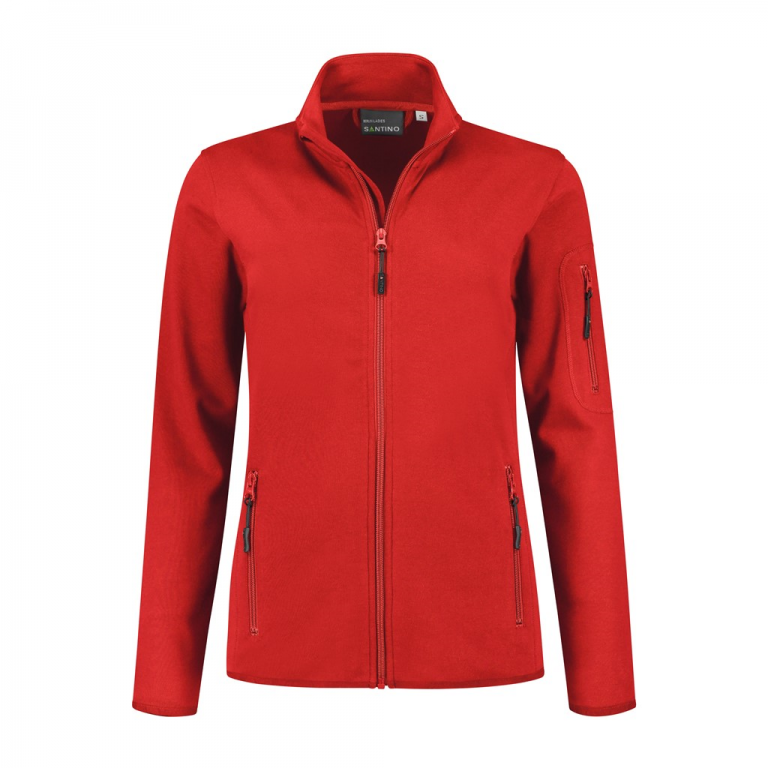 Sweatvest Berlin Ladies rood