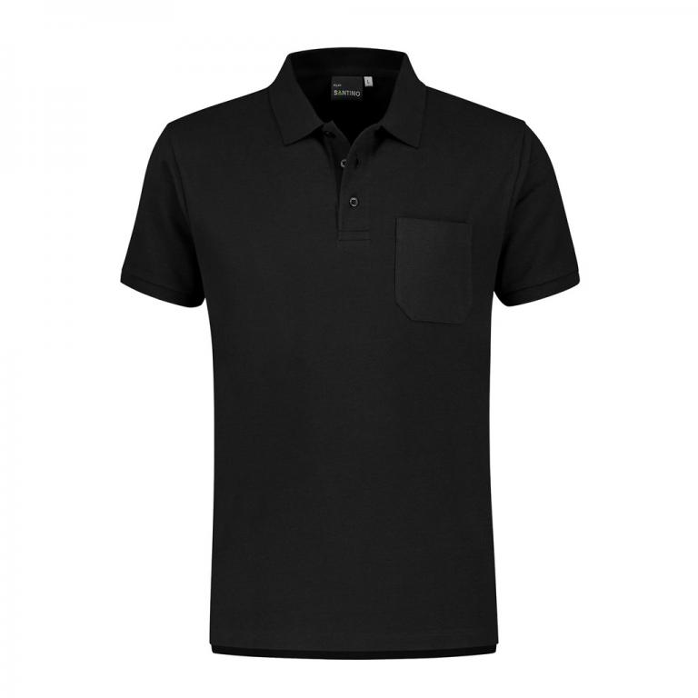 Poloshirt Milan zwart