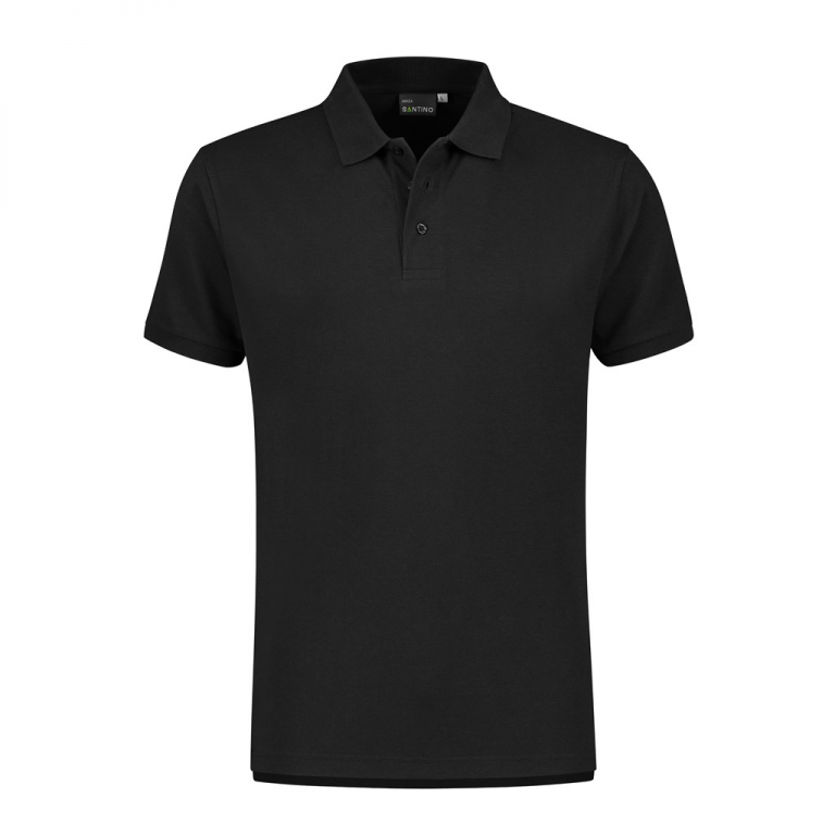 Poloshirt Monza zwart