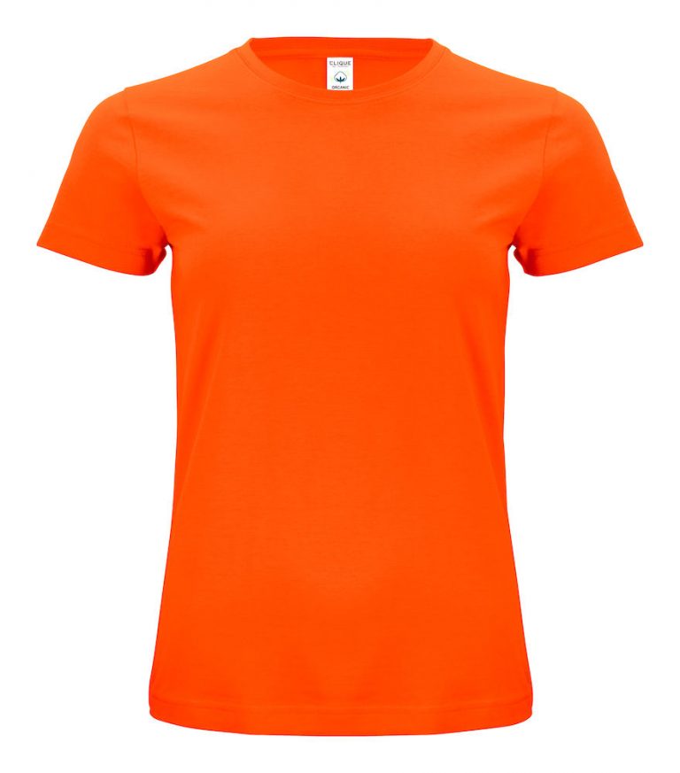 029365 Classic OC T-shirt ladies 175 oranje