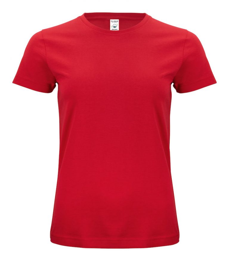 029365 Classic OC T-shirt ladies 35 rood