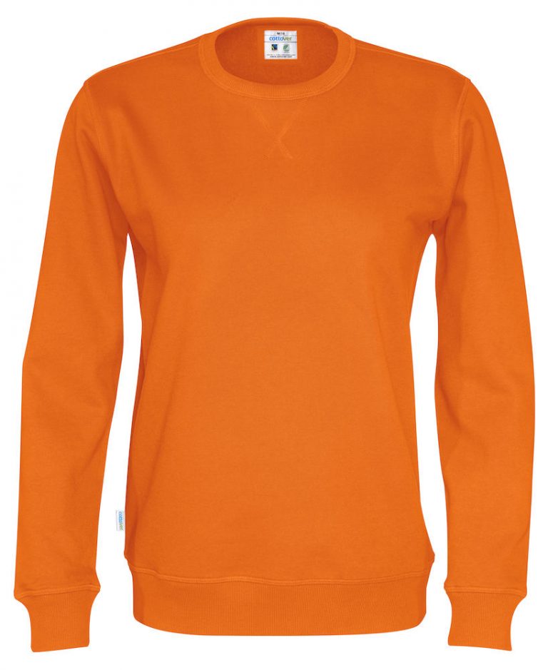 141003 CottoVer oranje sweater