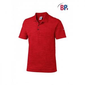 1712 BP polo voor haar & hem Space-dyed 81 rood