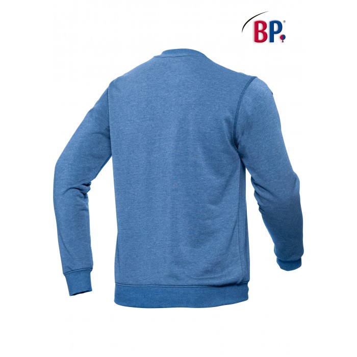 1720 BP Sweatshirt voor haar & hem 116 azuurblauw