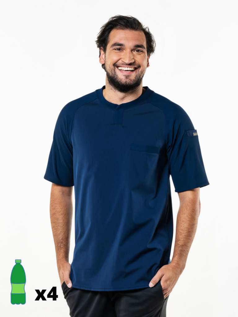 Chef T-shirt Valente UFX korte mouw navy