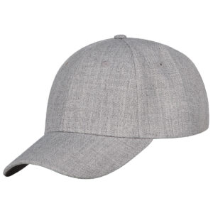 2138 Medium Profile Cap grijs melange