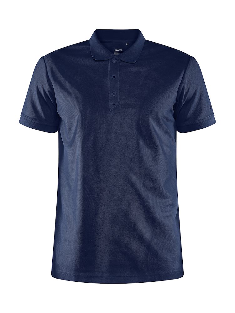 1909138 Unify Polo Shirt blauw melange