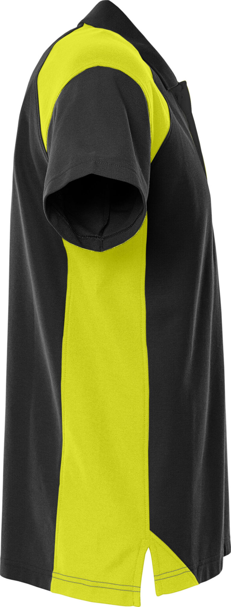 300509-982 Zwart/Geel Poloshirt - Afbeelding 4
