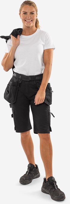 Korte werkbroek stretch dames 2904 GWM