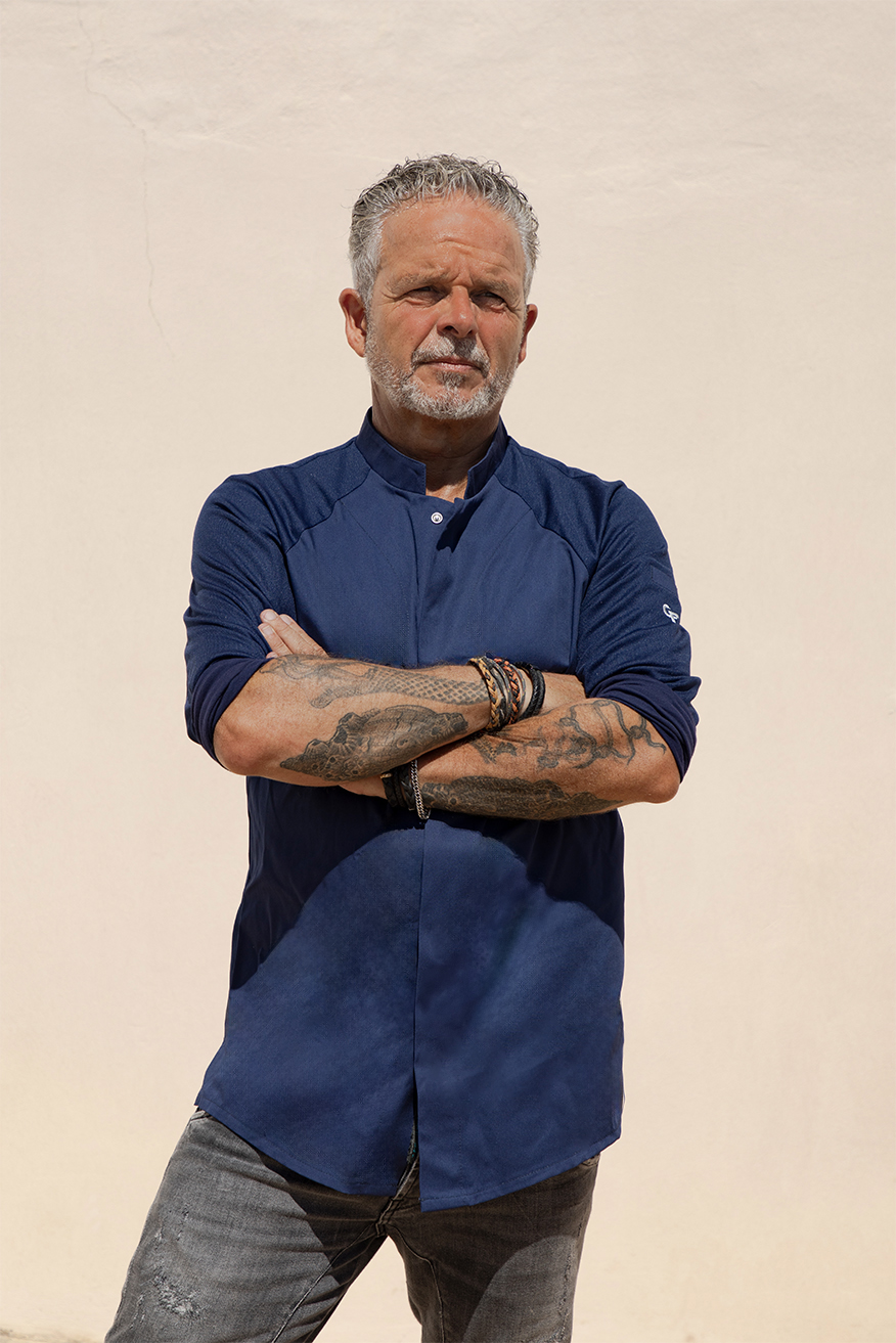 Cheffix Koksbuis Nassau navy 1