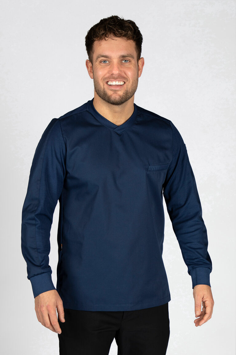 Cheffix koksbuis Jona langemouw navy 1