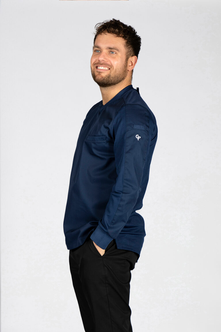 Cheffix koksbuis Jona langemouw navy 2