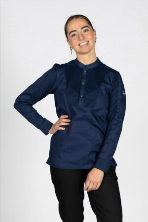 Cheffix koksbuis Liv langemouw navy 2