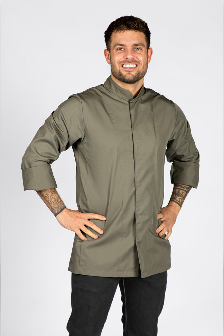 Cheffix koksbuis Verza olive green 2