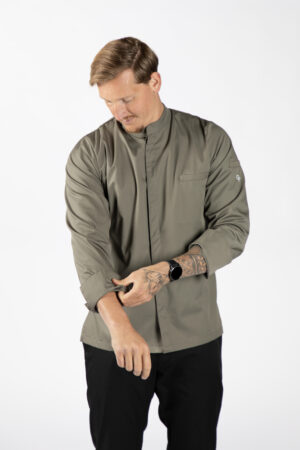 Cheffix koksbuis Vin langemouw olive green 1